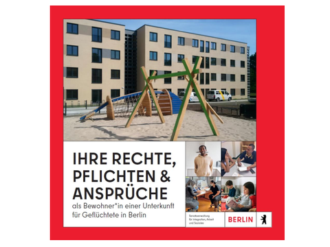 Broschüre Ihre Rechte, Pflichten und Ansprüche