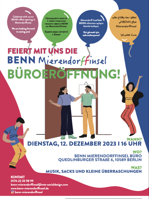 Benn Büroeröffnung