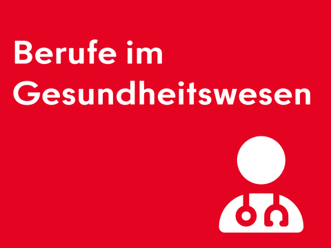 Berufe im Gesundheitswesen, Figur mit Stethoskop