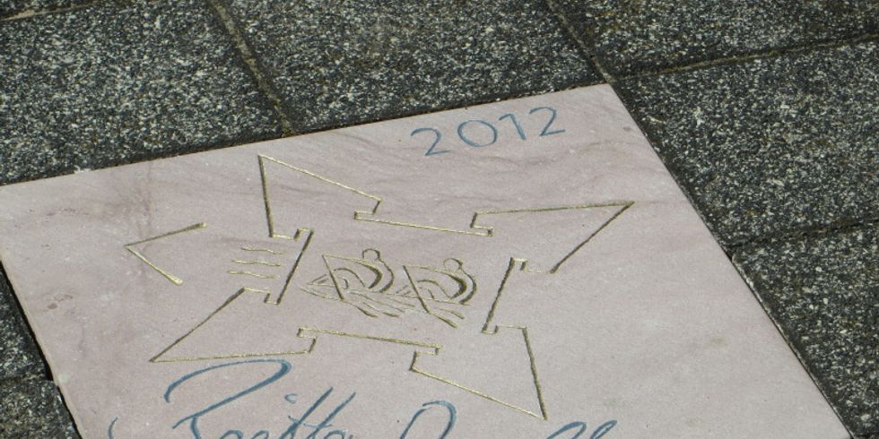 Ruhmesstein auf dem Walk of Fame