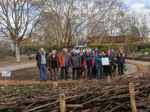 Abschlussfoto nach getaner Arbeit