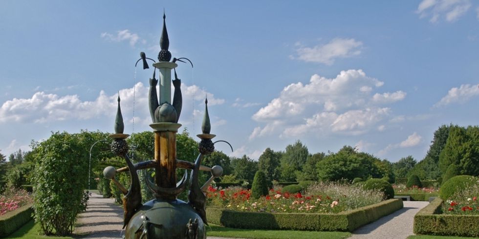 Brunnenanlage im Britzer Garten
