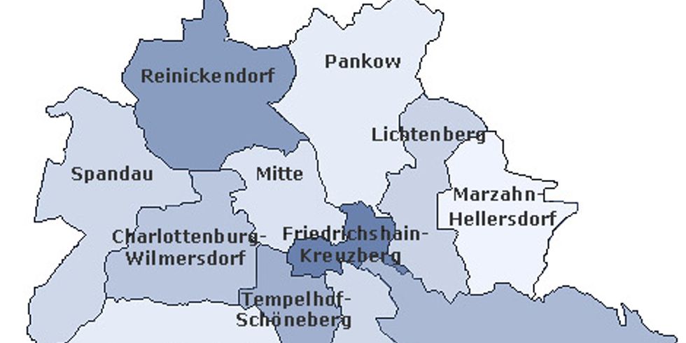 Karte von Berlin