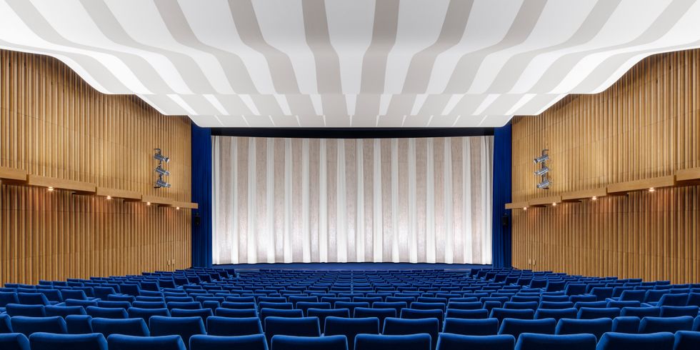Großer Kinosaal im Kino International