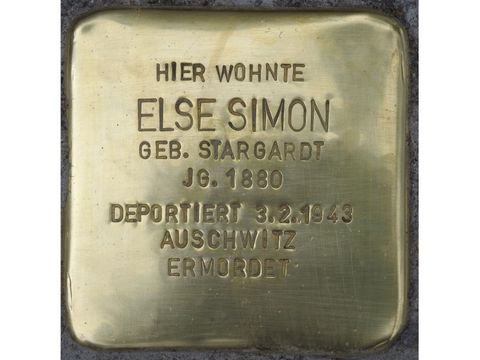 Paulsborner Straße 82 Elsa Simon