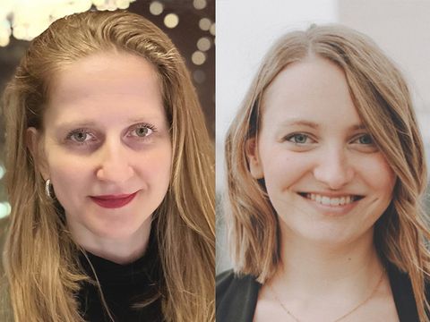 Adriana Noack und Sarah Friederici