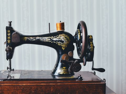 alte Nähmaschine
