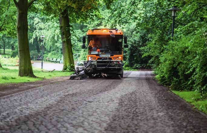 Für den groben Putz wird größeres Geschütz aufgefahren