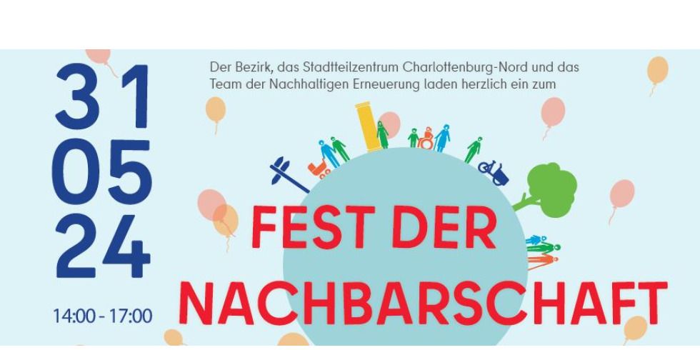 Charlottenburger Norden feiert Fest der Nachbarschaft