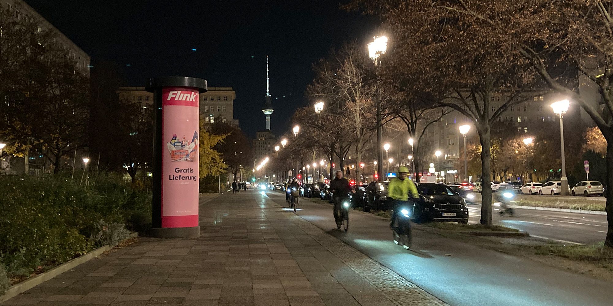 Litfaßsäule in Berlin