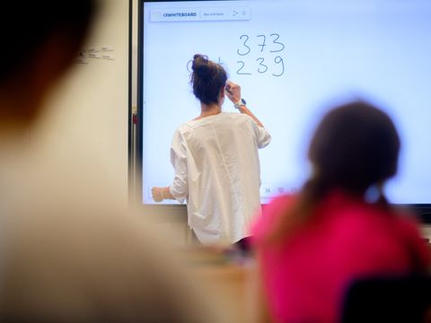 Lehrerin im Unterricht