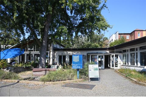 Außenansicht der Bibliothek Tiergarten Süd