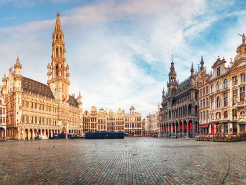 Brüssel: Panorama des Grand Place