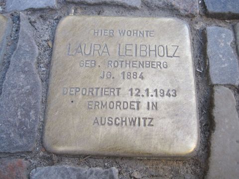 Stolperstein Laura Leibholz