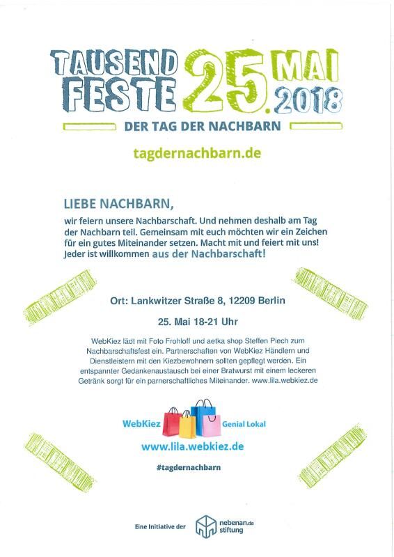 Tag der Nachbarn 2018
