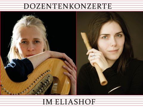 Dozentenkonzer: Maura Knierim - Harfe, Julia Herzog - Blockflöten