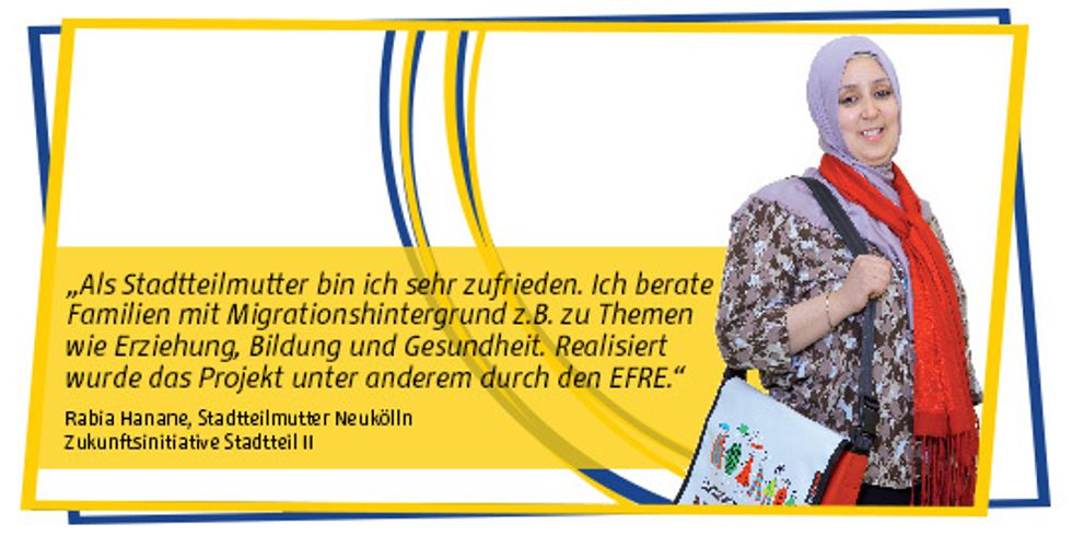 Rabia Hanane, Stadtteilmutter Neukölln