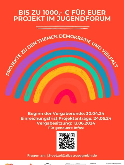 Flyer Jugendforum 2024 (Bild: PfD)