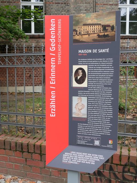 Die Gedenktafel in der Belziger Straße (Bild: Bezirksamt Tempelhof-Schöneberg)