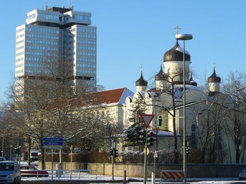 Russisch-orthodoxe Kathedrale, 5.1.2009, Foto: KHMM