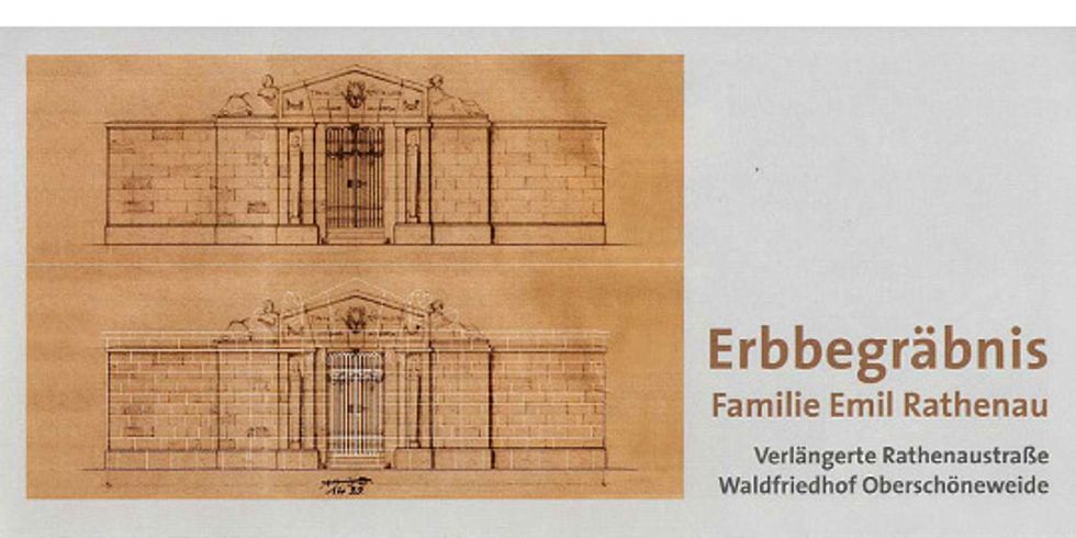 Erbbegräbnis Familie Emil Rathenau