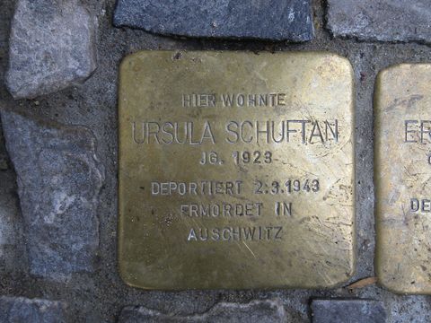Stolperstein Ursula Schuftan (Bild: Hörmann)