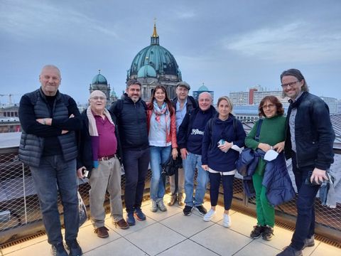 Auf dem Dach des Humboldtforums