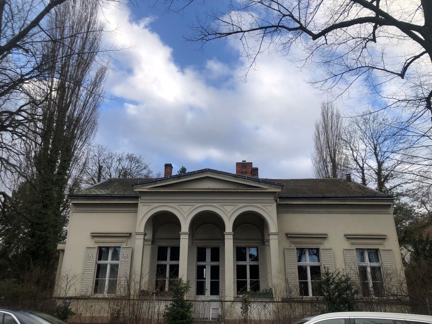 Das ältestes Haus in der Villenkolonie Westend.