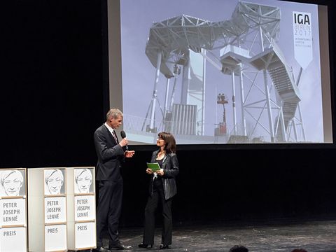 Susanne Papawassiliu mit Christoph Schmidt (Bild: Lichtschwärmer)