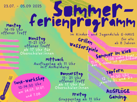 (Bild: Kinder- und Jugendclub G-Haus)