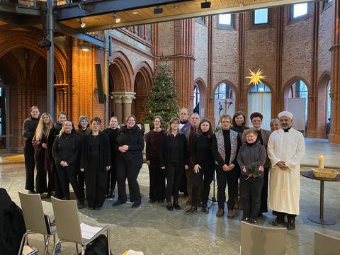 Alle Mitwirkenden der Gedenkveranstaltung