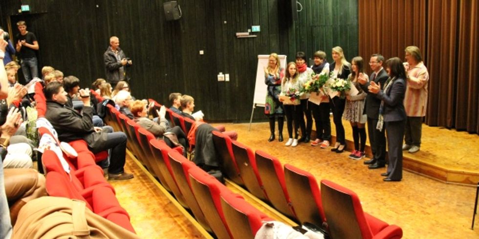 Mädchenpreis 2014 - Preisverleihung