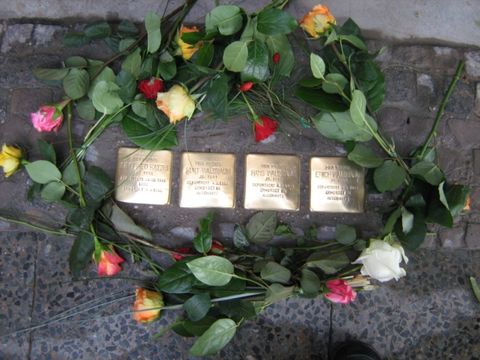 Stolpersteine, Verlegebeispiel Museen Tempelhof-Schöneberg