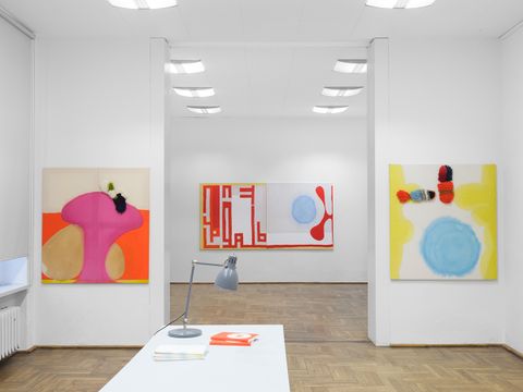 Detel Aurand – In der Stille rasender Winde, Ausstellungsansicht Galerie Parterre Berlin, 2023 (Bild: © Detel Aurand und die VG Bild-Kunst, Bonn. Foto: Marjorie Brunet Plaza)
