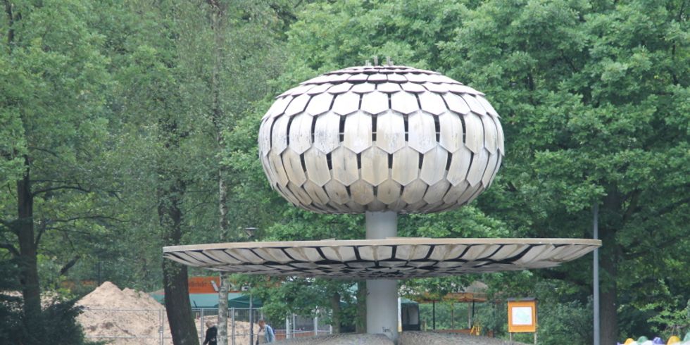 Brunnen im FEZ