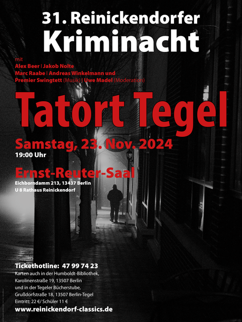 Flyer Kriminacht (Bild: BA Reinickendorf)