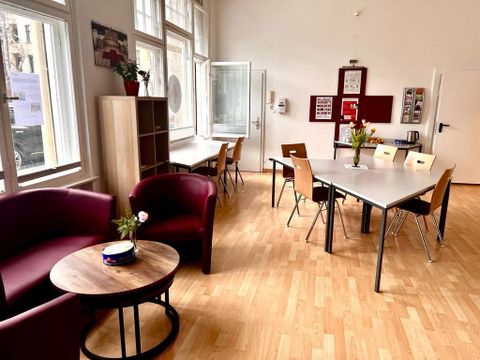 Ein Raum des DRK Kieztreffs in der Ebersstraße