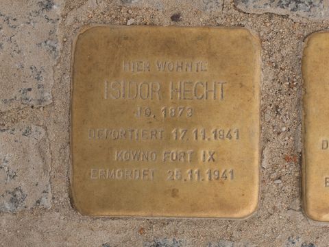 Stolperstein Isidor Hecht