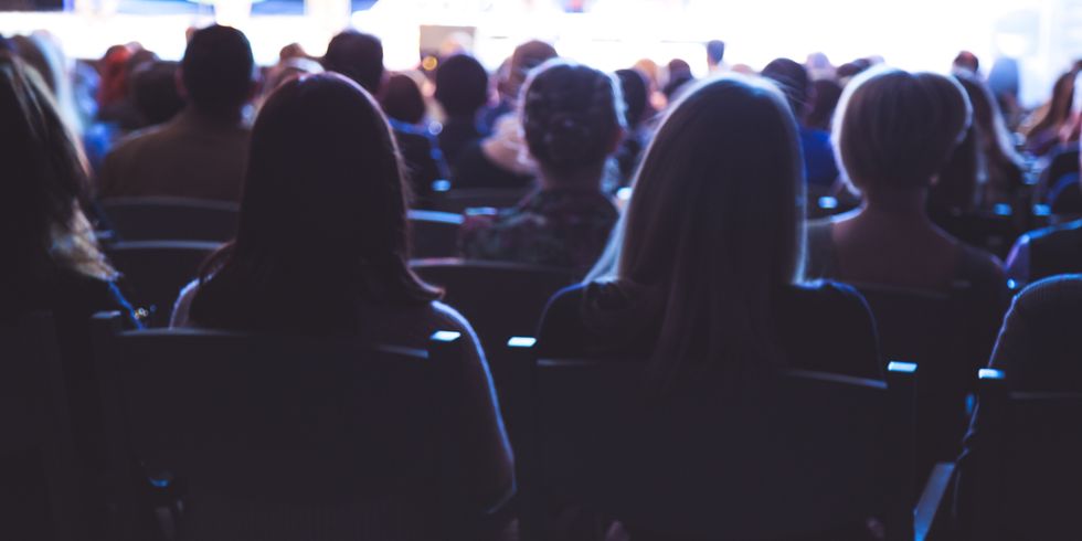 Blick aus dem Publikum