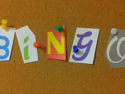 Bingo-Schriftzug