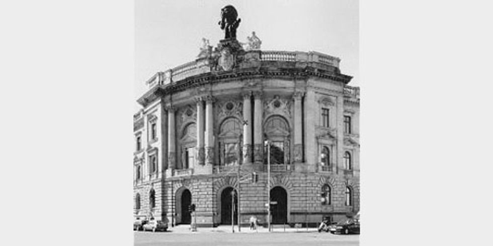 Eingangsbereich des Museums für Kommunikation