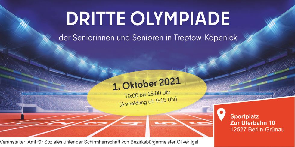Dritte Seniorenolympiade