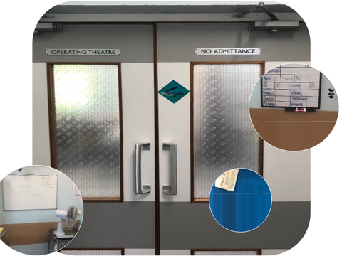 OP-Saal beim BPAS Richmond London