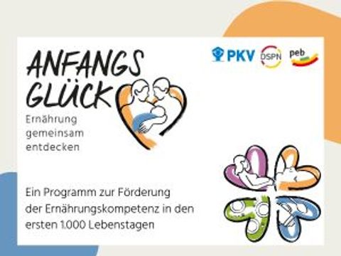 Programmblatt Anfangsglück