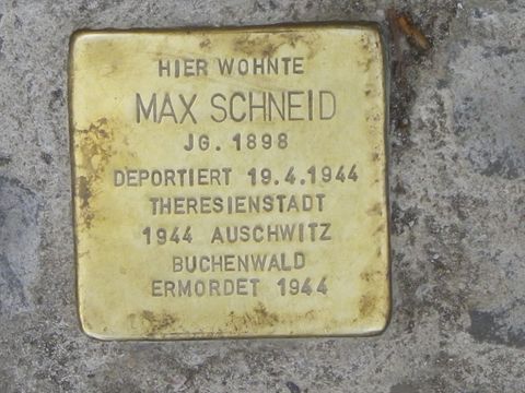 Stolperstein für Max Schneid