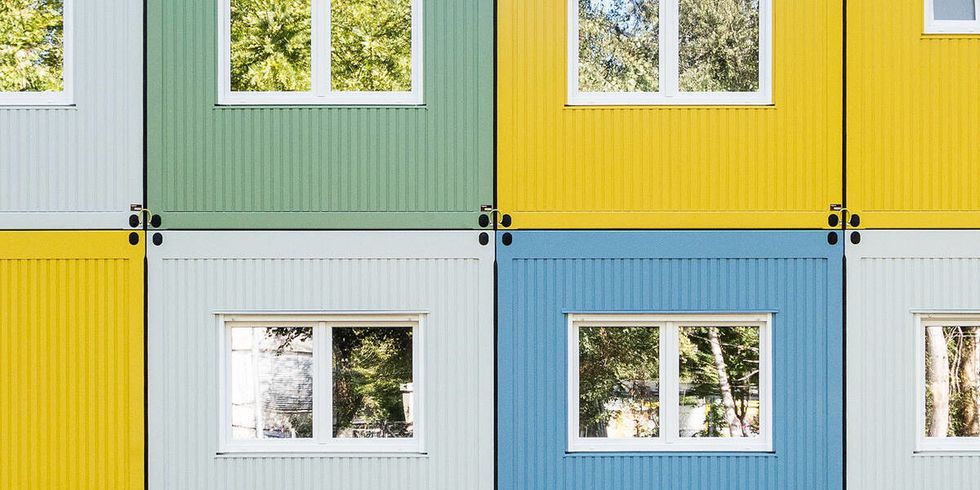 Thema des Monats Gazette Modularen Unterkünfte