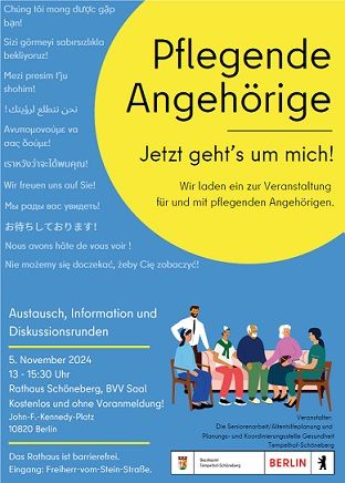 Pflegende Angehörige - Jetzt geht´s um mich!