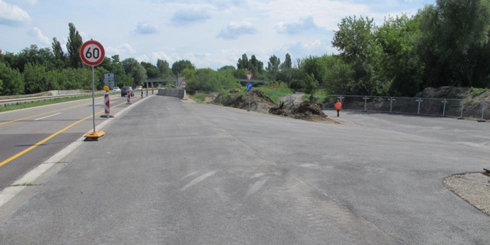 Baustraße 1 zur Anbindung an die A 114