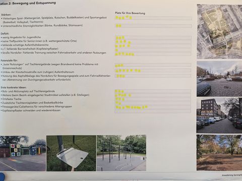 Station 2: Bewegung und Entspannung (Bild: Guba + Sgard Landschaftsarchitekten)