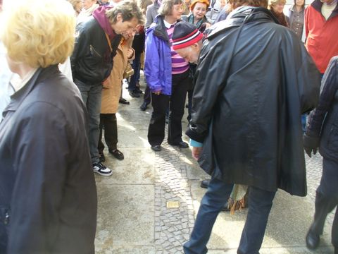 Stolperstein für Siegfried Czarlinski, Foto: KHMM